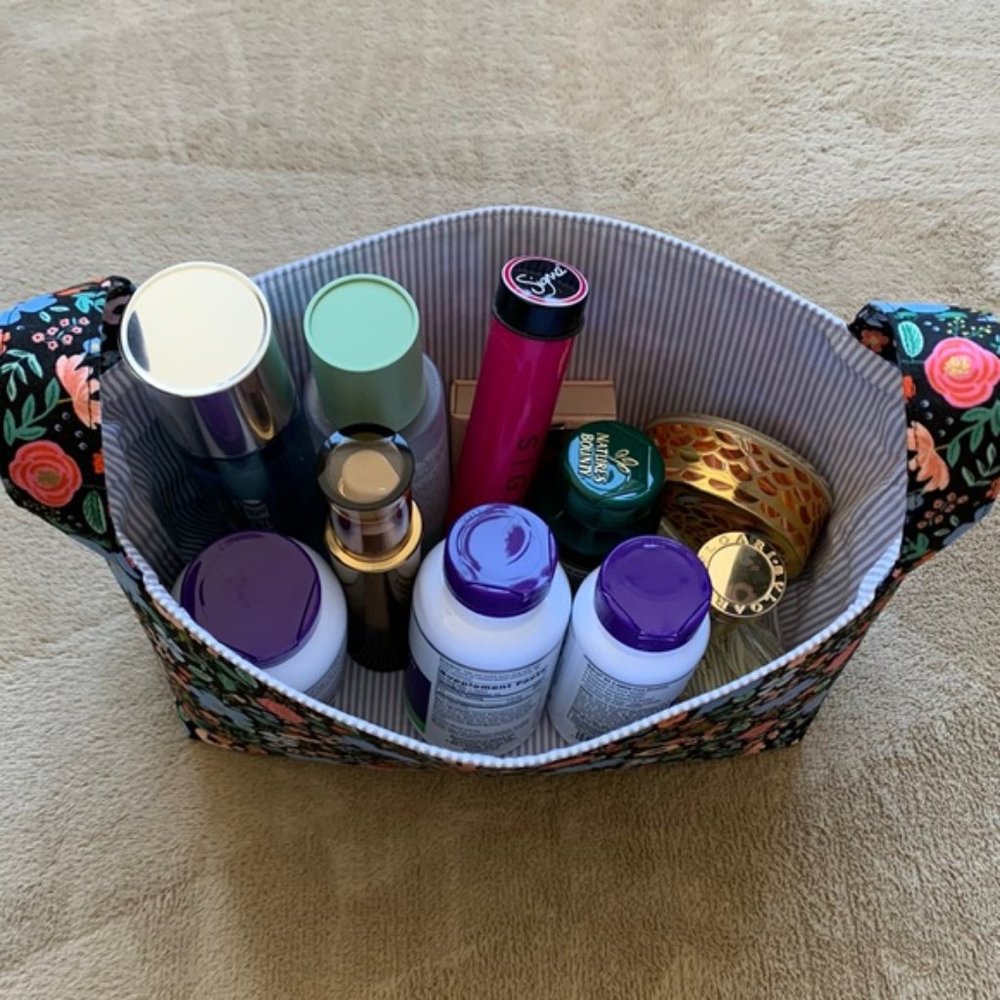 Storage Fabric Basket by Paisley Pink Fabric - Picture 10 of 10